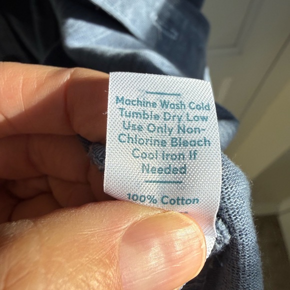 Marine Layer Men's Blue Short Sleeve Shirt - Picture 4 of 6